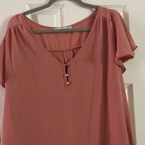 Mauve blouse